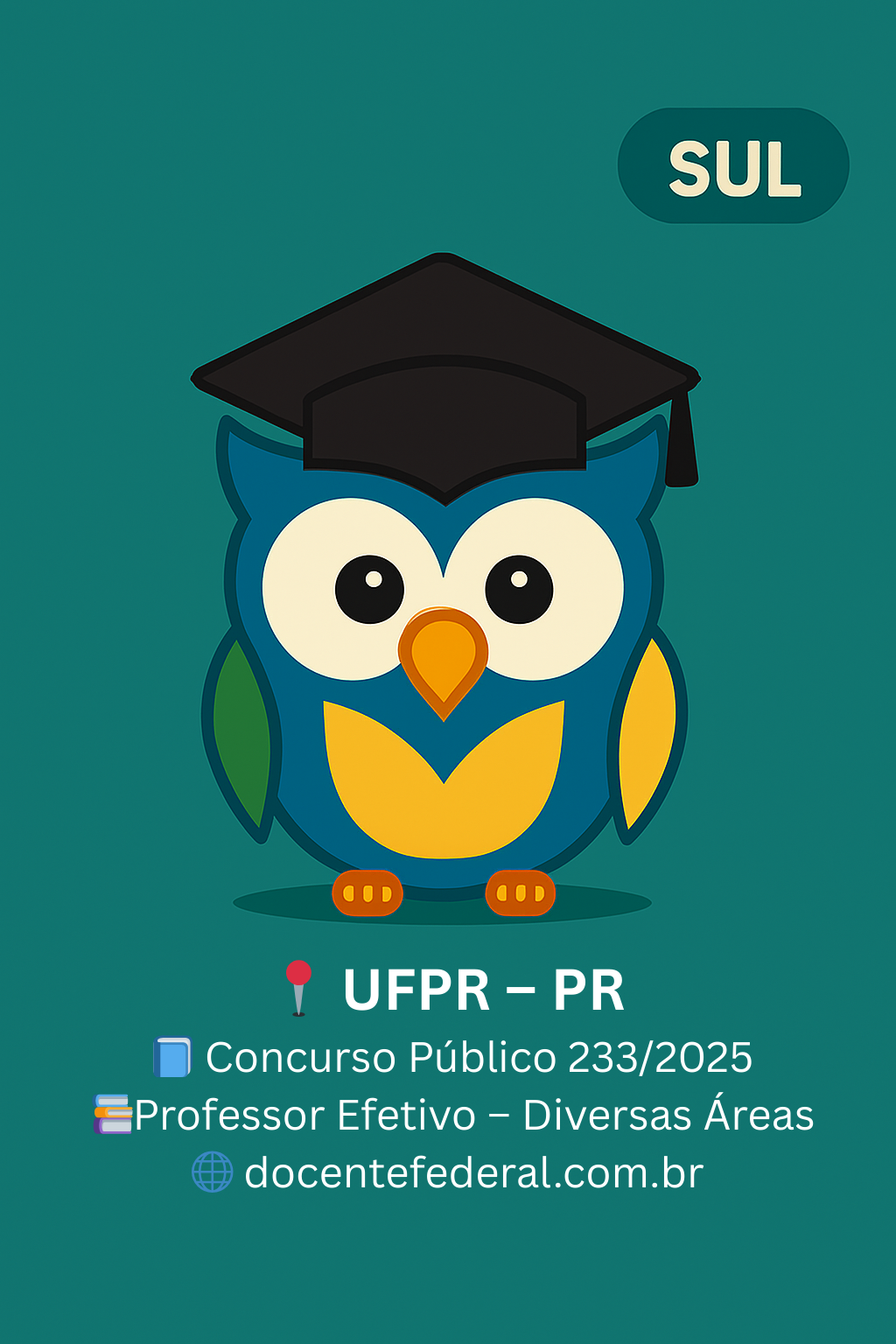 Concurso UFPR 233/25 para Professor Assistente