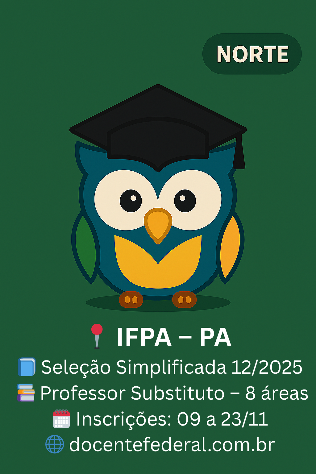 IFPA — Tucuruí — Professor Substituto — Edital nº 12/2025