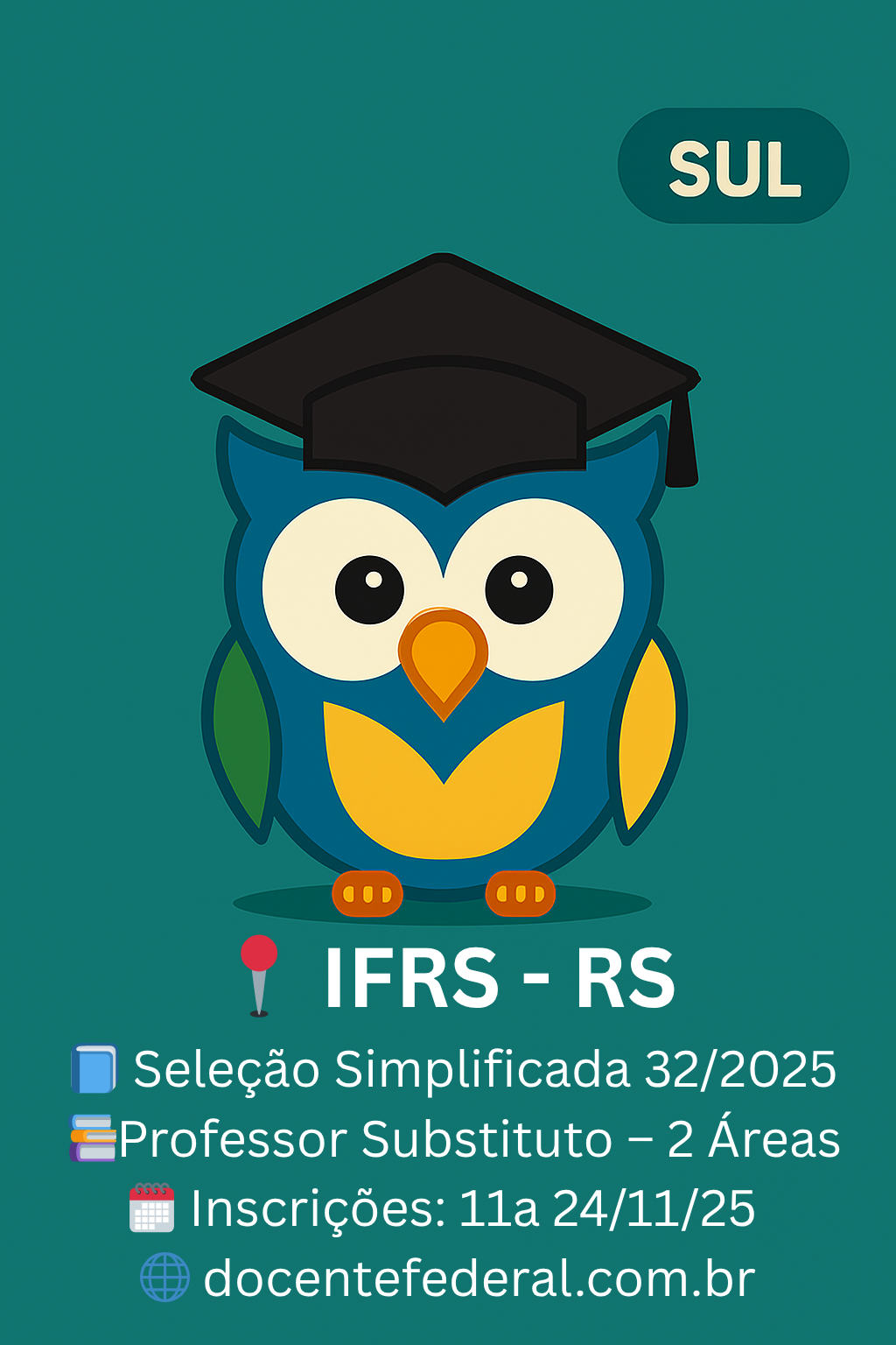 IFRS Rolante Processo Seletivo Professor Substituto Edital 32/2025