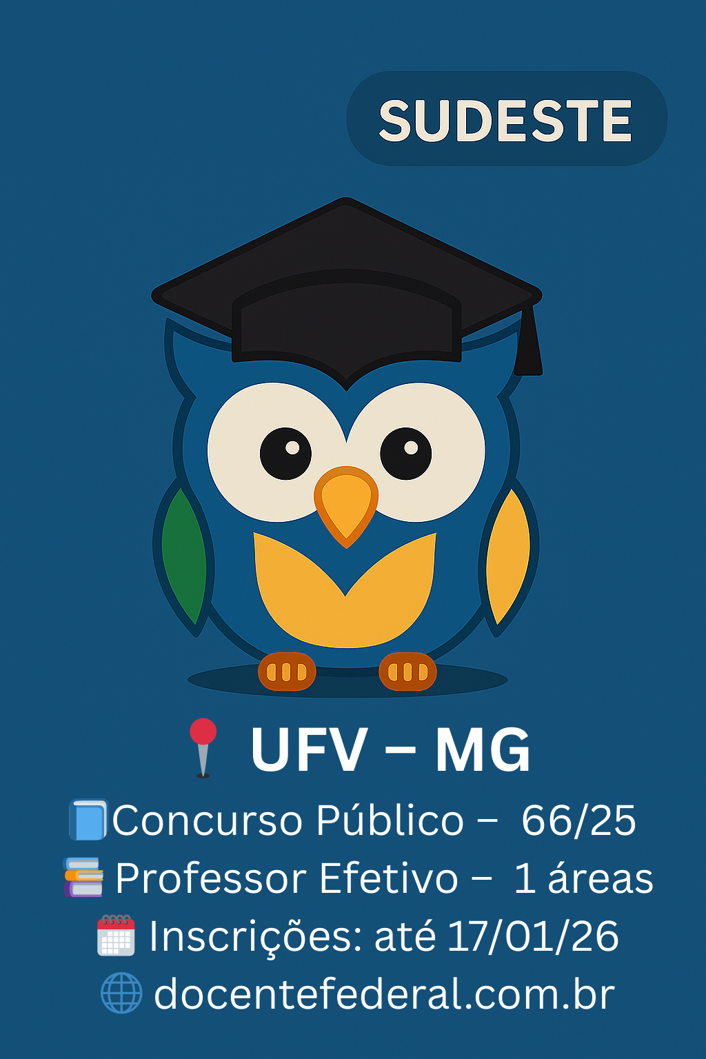 UFV abre concurso para Professor (DE) em Fisiologia Vegetal/Ecofisiologia Vegetal — Edital 66/2025