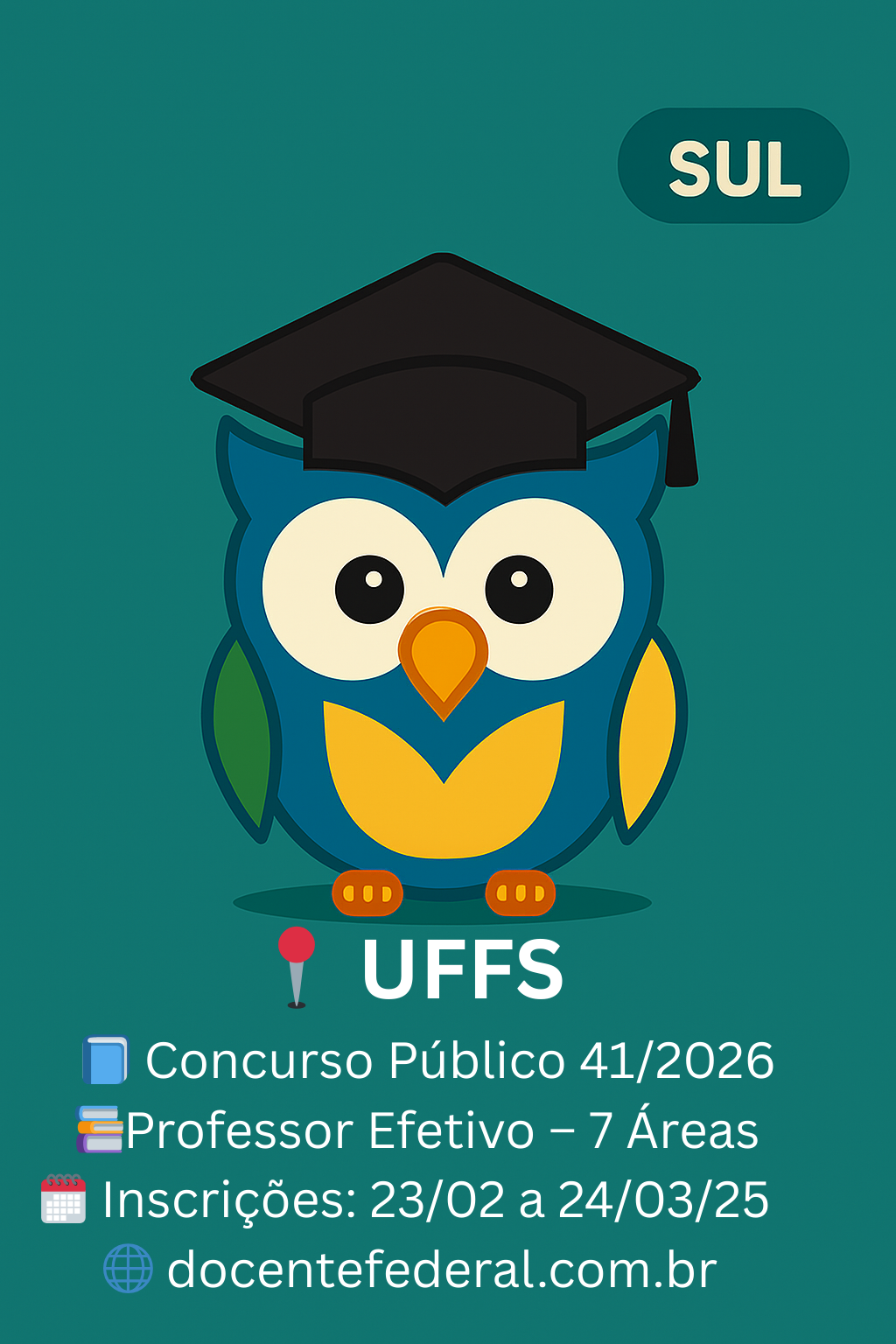 Concurso Público Magistério Superior UFFS 2026