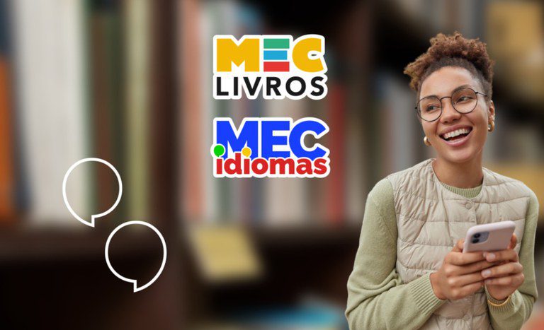 MEC lança plataformas gratuitas de livros e idiomas para estudantes e professores