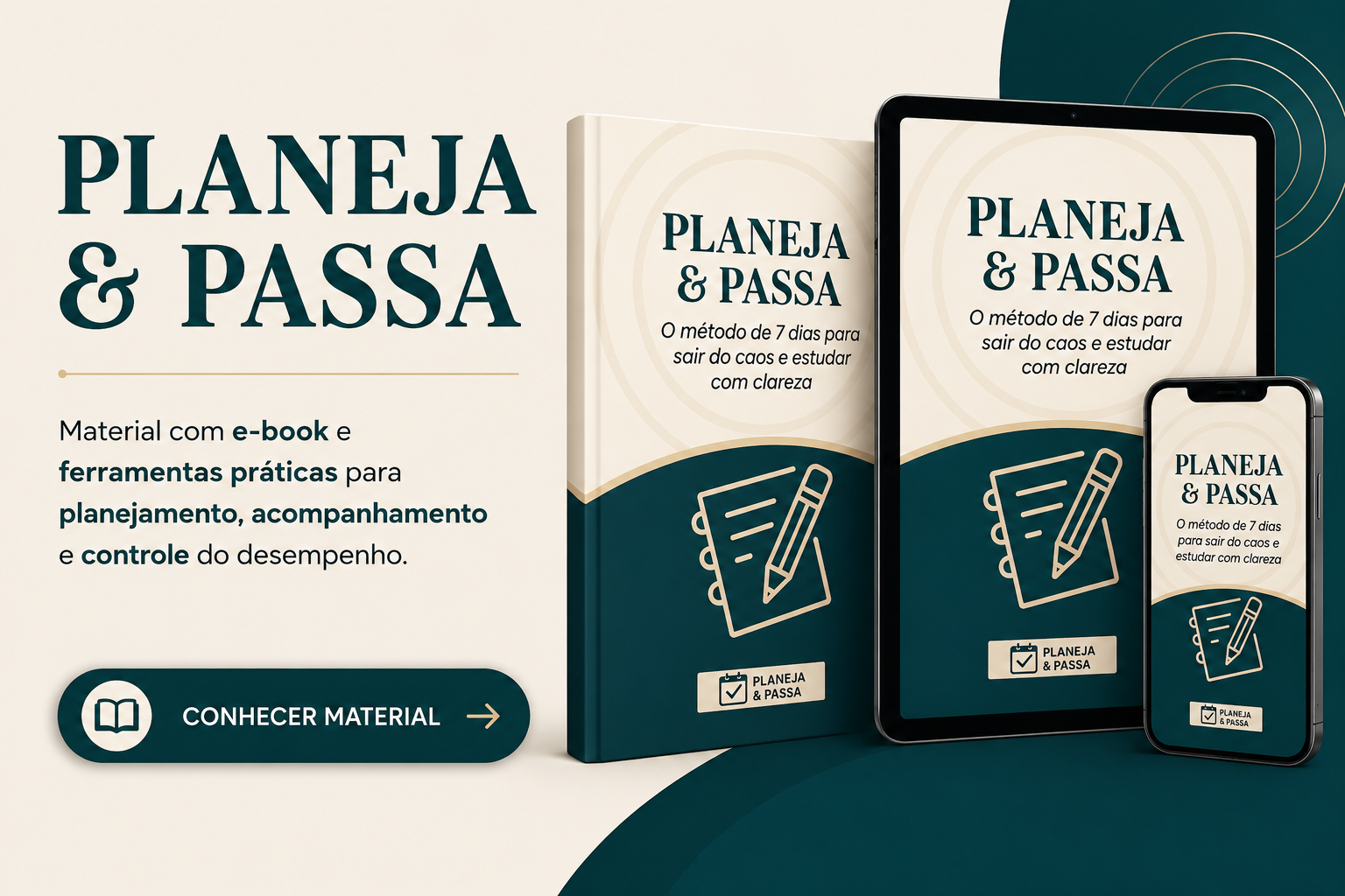 Banner do material Planeja e Passa